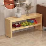 Panipaigaga pink, puidust esikus ilma seljatoeta, lillepink, elutuba, multifunktsionaalne puidust pink, s&ouml;&ouml;gituba, voodipink, stabiilne sissep&auml;&auml;suks, magamistuppa, panipaik (23,62 tolli/60