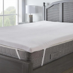 ZenFloat&reg; Memory Foam Mattress Topper 7cm Double Layer Back Pain Relief sisaldab Cool Bamboo Tech Zipper eemaldatavat pestavat katet (&uuml;hekohaline)