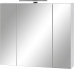 Schildmeyer peegelkapp 141350 Lime 80 x 74,4 x 16 cm Matt valge