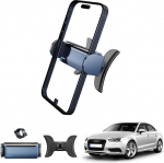 Coleya auto mobiiltelefoni hoidik, mis &uuml;hildub Audi A3 8V 2014-2020, Audi A3 elektriline mobiiltelefoni hoidik, Audi A3 8V lisatarvikud telefoni hoidik, 360&deg; p&ouml;&ouml;ramine, &uuml;hildub k&otilde;igi nutitelefonidega 4 - 7