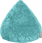 Sitting Point Magma-Heimtex Fluffy Bean Bag XL in Turquoise