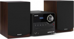 SHARP XL-B517D(BR) Micro Hi-Fi helis&uuml;steem Stereo DAB-raadio, DAB+, FM, Bluetooth, CD-MP3, USB taasesitus, puidust k&otilde;larid, 45 Watt - Pruun