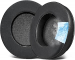 SOULWIT jahutava geeli asendusk&otilde;rvapadjad OneOdio Pro-10/Pro-30/Pro-50/Studio HiFi/Studio Pro-C Y80B/Monitor 60 k&otilde;rvaklappidele, suure tihedusega vahtpolstrid, j&auml;&auml;siidist kangas