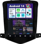 SXAUTO Android 12 IPS autoraadio Chevrolet Cruze'ile (2006-2015) - Sisseehitatud Carplay/Android Car/DSP - LED kaamera + MIC - 4G + 64G - DAB 360-CAM roolijuhtimiss&uuml;steem Fast Boot AHD WiFi - 2 DIN 9.7