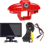 HD auto tagurduss&uuml;steem piduritulede tagurduskaamera Van Roof Camera parkimisabi &uuml;hildub Opel Vivaro/Combo/Renault Master/Trafic/Fiat Scudo/Talento/Movano/Nissan/Primastar/Citroeniga