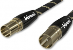 bivani Elite seeria antennikaabel 10 m Premium koaksiaal M/F, koaksiaalkaabel, telekaabel, kaabeltelevisioon, raadio, DVB-T, DVB-T2, DVB-C, DVB-S, DVB-S2, DAB - FullHD, UltraHD, UHD, HDTV, TV - Elite seeria - 10 m