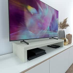 Henor FSC&reg; puidust t&otilde;usukonsool telerile 90 x 35 x 15 cm Tamme Stel. Toetab 60 kg.