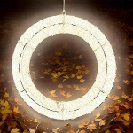 Valguskrants 700 LED, l&auml;bim&otilde;&otilde;t 38 cm, soe valge, IP44, uksep&auml;rg, aknap&auml;rg, j&otilde;ulukaunistus, p&auml;rg, j&otilde;ulur&otilde;ngas, aknavalgus, j&otilde;ulud, LED-p&auml;rg, j&otilde;uluvalgustid
