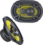 Ground Zero GZTF 69-15x23 cm (6x9 tolli) 3-k&auml;iguline k&otilde;lar 190 Wattiga (RMS: 130 Watt)