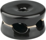 F-BRIGHT must portselanist topeltkaablipaelad 31x18mm Ideaalne kaablite kinnitamiseks ja t&ouml;&ouml;koha v&otilde;i kodu korraldamiseks.