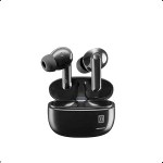 Cellularline - ECLIPSE - Kabellose In-Ear-Kopfh&ouml;rer mit Ladeschale - Bluetooth - Mit ANC- und ENC-Technologie - Gesamtspielzeit 18 Stunden - Schwarz