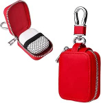 K&otilde;rvaklappide &uuml;mbris, v&auml;ikeste k&otilde;rvaklappide &uuml;mbris, kaasaskantavus, k&otilde;rvaklappide kate, k&otilde;va &uuml;mbris, kaitsev &uuml;mbris, k&otilde;rvaklappide hoidmine, kaitse, universaalne &uuml;mbris Airpods Red jaoks