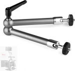 SONGING 11-tolline Magic Arm SY-L11, roostevabast terasest kuulipea ja keermega, liigendatav Magic Friction Arm reguleeritav 1/4-tolline statiivikruvi, mis &uuml;hildub DSLR-kaamera seadmega / DV monitoriga / v&auml;lguga