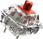 Glorious Gaming - Fox Linear Switches (110x) f&uuml;r mech. Gaming-Tastaturen, vorgeschmiert, Silent Red-Schalter f&uuml;r Hot-Swap-Tastaturen & PC-Gaming, max. RGB f&uuml;r Backlit-Tastaturen, Cherry MX-kompatibel