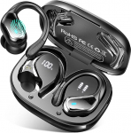 Bluetooth 5.4 k&otilde;rvaklapid Sport, 75 tundi 2026 k&otilde;rvaklapid traadita Bluetooth, Bass 3.0 HiFi Stereo, IP-X8 veekindlad traadita k&otilde;rvaklapid, 4 ENC m&uuml;rasummutus mikrofoniga k&otilde;rvaklapid, USB-C k&otilde;rvaklappide sisseehitatud k&otilde;rvaklapid