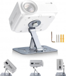 ZDSSY Mini projektori statiiv, projektori kinnitus 1/4-tollise kruvi liidesega projektori hoidja (6 mm), multifunktsionaalne h&otilde;bedane laua projektori statiiv, ristk&uuml;likukujuline