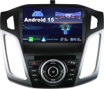 SXAUTO Android 15 IPS 9-tolline autoraadio Ford Focusile (2012-2017) - Sisseehitatud CarPlay / Android Car / DSP - Tagurduskaamera tasuta - 2G + 64G - Juhtrattajuhtimine DAB Fast Boot WiFi Google - 2 DIN