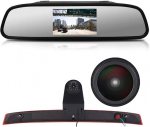 Super HD tagurduskaamera komplekt: 4,3-tolline tahavaatepeegli monitor + 1280 x 720 Pixel 1000TV Lines HD Night Vision Brake Light tagurduskaamera Mercedes Benz Viano Vito W639 Van 2003-2014