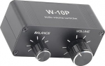 Kaasaskantav Mini Stereo Audio Preamp k&otilde;rvaklappide v&otilde;imendi helitugevuse reguleerimine kuulamiseks teel olles