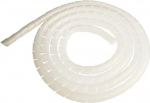cyclingcolors Kaabli spiraalvoolik, l&auml;bipaistev plastik, paindlik kaablikaitse, kaablikanal, auto mootorratta arvuti, kaablikanal kaablikate (l&auml;bim&otilde;&otilde;t 12 mm, pikkus 3 m)