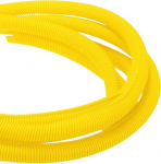 DMiotech 20ft Kabelschlauch Mit Schlitz 1 1/4 Zoll Kabel Schutz F&uuml;r B&uuml;ro Haus Garten Aus Flexiblem PET Material Gelb