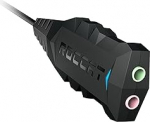 ROCCAT Juke Virtual Surround Sound 7.1 koos USB stereohelikaardi ja peakomplekti adapteriga