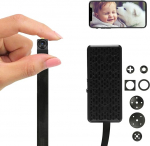 WIWACAM MW5L WiFi Camera 2K Ultra HD, Motion Detection, Indoor Surveillance Chamber, MicroSD Card Slot, Alarm on Mobile Phone, Email Alarm, Battery