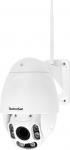 TechniSat Outdoor Camera 2 - Outdoor IP Camera (Full HD Surveillance Camera with 4x Optical Zoom, 60 m Night Vision, Pan/Tilt Function, IP65 Weatherproof, WiFi/LAN, Compatible with FOSCAM App)