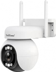 SRIHOME HD PTZ turvakaamera, inimese tuvastamine, liikumise j&auml;lgimine, akustiline ja helisignaal, kahesuunaline heli, sise- ja v&auml;litingimustes kasutamiseks (4MP optiline zoom 5X)