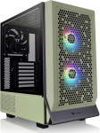 Thermaltake Ceres 300 Matcha Green Mid Tower E-ATX arvutikarp karastatud klaasist k&uuml;ljepaneeliga, 2 x CT140 ARGB eelpaigaldatud ventilaatorit, p&ouml;&ouml;rlevad PCIe pesad, CA-1Y2-00MEWN-00