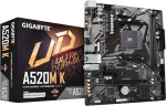 Gigabyte MB GBT AMD AM4 A520M K