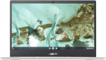 ASUS Chromebook 14 | 14-tolline peegeldumisvastane HD-ekraan | Intel Celeron N3350 | 8 GB RAM | 64 GB eMMC | Intel HD Graphics 500 | ChromeOS | QWERTZ klaviatuur | L&auml;bipaistev h&otilde;bedane v&auml;rvus