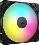 CORSAIR RS140 ARGB 140mm PWM ventilaator - Daisy Chain &uuml;hendus - madal m&uuml;ra - magnetkuppel laager - &uuml;ksikpakett - must
