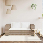 2-Sitzer Diivan Echtes Rattan Couch mit Stil und Komfort f&uuml;r Zuhause und Wohnlandschaft