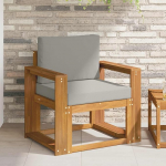 Moderne Outdoor Sofagarnitur aus langlebigem Akazienholz als Gartenm&ouml;bel Set f&uuml;r eine Moderne Garten Sofagarnitur aus Massivholz Akazie und langlebige Terrassenm&ouml;bel Akazie
