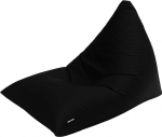Green Bean Triangle Bean Bag 150 x 100 x 100 cm koos 220 liitri EPS helmet&auml;idisega - pestav kate - Outdoor kangast p&otilde;randapadi istmepadi - must