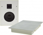 ChiliTec sisseehitatud k&otilde;lar seinak&otilde;lar 2-Way Flat Panel 120 Watt paigalduss&uuml;gavus 34 mm k&otilde;lar Valge
