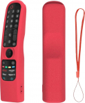 LG AN-MR24GA/MR23GA/MR22GN/MR21GN Magic Remote Cover for LG TV Anti-Scratch Silicone Case Cover with Remote Loop (Kaugjuhtimispuldi silmus)