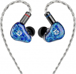 Yinyoo KBEAR SR8 IEM k&otilde;rvaklapid koos mikrofoniga, 1DD + 3BA h&uuml;briidjuhtmega k&otilde;rvaklapid muusikutele, HiFi juhtmega k&otilde;rvaklapid eemaldatav kaabel 5N OFC, IEMid m&auml;ngimiseks, audiofiilidele ja j&otilde;udlusele