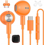 USB C k&otilde;rvaklapid Samsung Galaxy A16 A17 A56 S26 k&otilde;rvaklapid mikrofoniga iPhone 17 16e 15Pro Air HiFi Stereo k&otilde;rvaklapid C-t&uuml;&uuml;pi k&otilde;rvaklapid Xiaomi 15T Pixel 10 9a OnePlus'ile