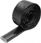 QUARKZMAN 1-3/16 "ID 3.3ft soojuskaitse tulekahju muhv Silikooniga kaetud klaaskiudlint lindi jaoks auto voolikud liinid juhtmed elektrijuhtmestik mustad