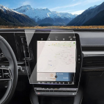LUWU Pack of 2 &uuml;hildub Austral/Espace 6 VI/Rafale/Megane E-Tech Hybrid 2023 2024 2025 Navigatsiooniekraani kaitsekile 12-tolline nano kaitsekile 6H kriimustuskindel GPS-navigatsioonikilega Austral