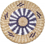 20-30cm looduslikud k&auml;sitsi kootud laudlinad, &uuml;mmargused boho rotangist laudlinad, vesih&uuml;atsindi laudlinad, rustikaalsed punutud korvi laudlinad s&ouml;&ouml;gilauale (A6.25cm)