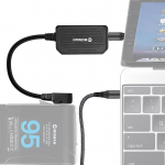 Moman PD100 D-Tap to USB-C 100 W Fast Charging Adapter & Power Supply, Bi-directional Charging and Discharging for V-Mount Battery, Camera, Smartphone, Laptop, Tablet
