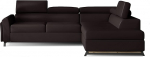 All4All Carla nurgadiivan magamisfunktsiooniga, voodikast, polsterdatud diivan, diivan, elutoa m&ouml;&ouml;bel, vasakule paremale 23 (Faux Leather Soft66, paremale)
