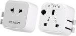 TESSAN reisiadapter maailmas, universaalne reisipistiku rahvusvaheline pistikupesa adapter, universaalne adapter Inglismaa, USA, Jaapan, Tai, Austraalia, reisiadapter, reisiadapter