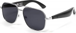 IA &uuml;hendatud prillid Aviator Style Unisex helistamise muusika h&auml;&auml;lt&otilde;lge Bluetooth IP65 veekindel &uuml;likerge 20g must