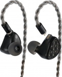 KGUSS KEFINE Arnar HiFi k&otilde;rvamonitorid, 1 planaarne juht + 1 BA h&uuml;briid k&otilde;rvaklapid, juhtmega k&otilde;rvaklapid 3,5/4,4 mm &uuml;hendusega, eemaldatav 0,78 mm 2-poolne kaabel, 3 paari vahetatavaid k&otilde;rvaklappe