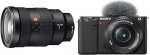 Sony SEL2470GM E-Mount Camera Lens: FE 24-70mm F2.8G Master Full Frame Standard Zoom Lens & Alpha ZV-E10 | APS-C Mirrorless Vlog Camera