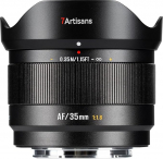 7artisans AF 35mm F1.8 APS-C FX objektiiv 180g Suure avaga autofookusobjektiiv n&auml;o/silma tuvastamisega, mis &uuml;hildub Fujifilm X-Mount X-H/T/T30/S/E/A seeria, Fujifilm X-E2, Fujifilm X-T2 objektiividega.